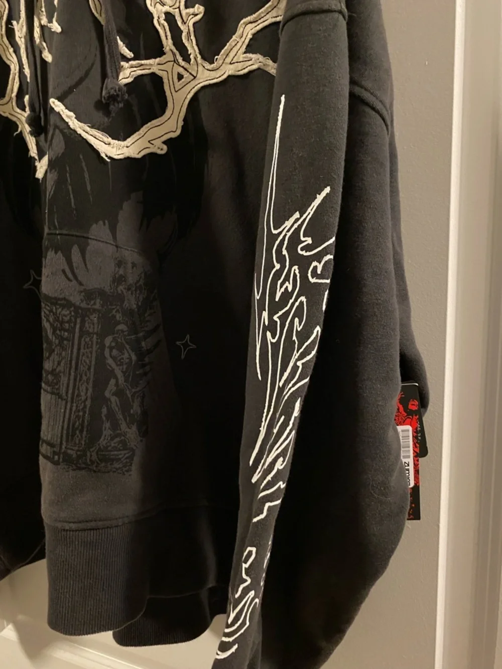 Men's VITRIOL THUNDER HOODIE (BLK) - Picture 5 of 14